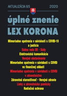 Aktualizácia II/5 úplné znenie LEX KORONA 2020: Mimoriadne opatrenia v súvislosti s COVID-19 a justí - Kniha