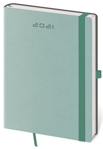 Diary 2021 daily A5 Flexies - mint - Planner - Main image