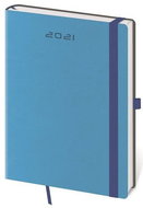 Diary 2021 daily A5 Flexies - blue - Planner