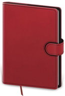 Diary 2021 daily A5 Flip - red / black - Planner