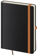 Diary 2021 daily A5 New Praga - black - Planner