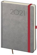 Diary 2021 daily A5 New Praga - dark gray - Planner