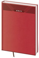 Diary 2021 daily A5 Print - red - Planner