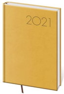 Diary 2021 daily A5 Print - yellow - Planner
