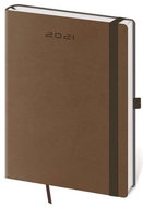 Diary 2021 weekly A5 Flexies - brown - Planner
