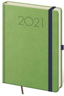 Diary 2021 weekly A5 New Praga - green - Planner