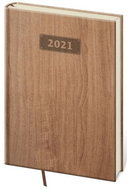 Diary 2021 weekly A5 Wood - light brown - Planner