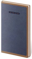 Diary 2021 weekly pocket Elegant - blue / brown - Planner