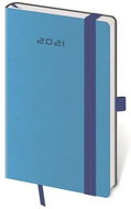 Diary 2021 weekly pocket Flexies - blue - Planner
