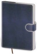 Diary 2021 weekly pocket Flip - blue / white - Planner