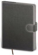Diary 2021 weekly pocket Flip - gray / gray - Planner