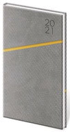 Diary 2021 weekly pocket Grife - gray / green - Planner