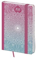 Diary 2021 weekly pocket Vario - Mandala with rubber band - Planner