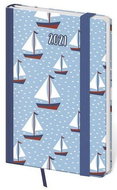 Diary 2021 weekly pocket Vario - Marine with rubber band - Planner