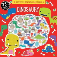 Dinosaury  aktivity s penovými nálepkami - Kniha