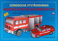 Jednoduchá vystřihovánka hasičské auto: CAS 20/4000/240-S2T - Vystřihovánky