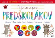 Príprava pre predškolákov: 150 aktivít + stierateľná tabuľka - Kniha