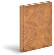 Diary 2021 D801 PU brown - Planner