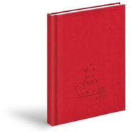 Diary 2021 D801 PU dark red - Planner