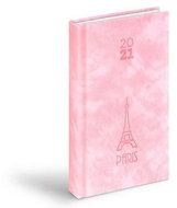 Diary 2021 D802 PU pink 90x170 mm - Planner