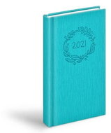 Diary 2021 D802 PU turquoise 90x170 mm - Planner