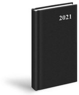 Diary 2021 D802 PVC Black 90x170 mm - Planner