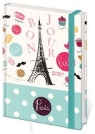 Diary 2021 B6 LYRA weekly with rubber band L400 Paris - Planner
