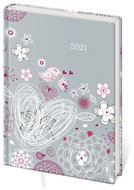 Diary 2021 A6 LYRA weekly L372 Birds - Planner