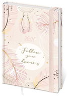 Diary 2021 A6 LYRA weekly with rubber band L377 Dream - Planner