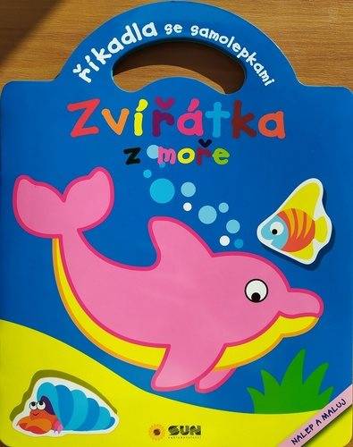 Zvířátka z moře Říkadla se samolepkami - Kniha - Main image