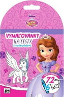 Coloring for travel Sofia First: with waxworks - Colouring Book