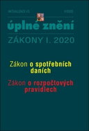 Aktualizace I/3 2020 – Spotřební daně, Rozpočtová pravidla: opatření v souvislosti s výskytem korona - Kniha