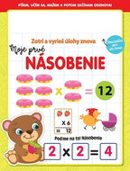 Moje prvé násobenie: Zotri a vyrieš úlohy znova - Kniha