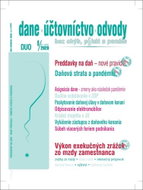 DUO 9/2020 – Zmeny v daniach, účtovníctve a odpisovaní ako dôsledok pandémie: Nové preddavky PO, Zme - Kniha