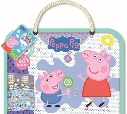 Kreslící blok s podložkou Peppa Pig - Kniha - Main image