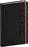 Daily diary Avilla 2021, black-orange - Planner