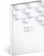 Daily diary Cambio Classic 2021, white - Planner