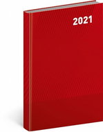 Daily diary Cambio Classic 2021, red - Planner