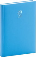 Daily diary Capys 2021, light blue - Planner
