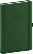 Daily diary Diamante 2021, green - Planner