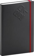 Daily diary Matra 2021, black-red - Planner