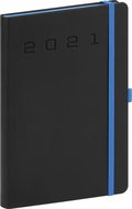 Daily diary Nox 2021, black-blue - Planner