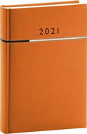 Daily diary Tomy 2021, orange-black - Planner
