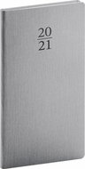Pocket diary Capys 2021, silver - Planner