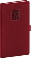 Pocket diary Vivella Classic 2021, burgundy - Planner