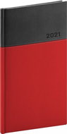 Pocket diary Dado 2021, red-black - Planner