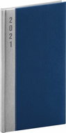 Pocket diary Dakar 2021, silver blue - Planner