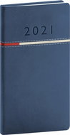 Pocket diary Tomy 2021, blue-red - Planner