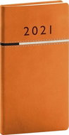 Pocket diary Tomy 2021, orange-black - Planner