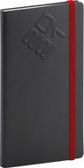 Pocket diary Matra 2021, black-red - Planner